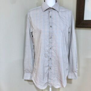 *VAN HEUSEN* Men's Plaid Flex Slim Fit Stretch Top